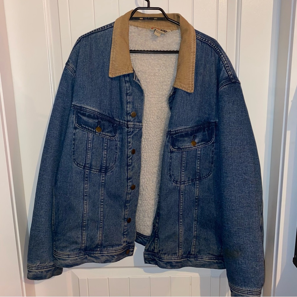 Work King 2XL lined denim jacket